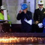 Ministra Delpiano da inicio a la construcción de nuevo buque para la Armada: “La tarea es ambiciosa, es poder construir nuestra propia flota”