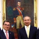 Comisionado presidencial de la Macro Zona Norte se reúne con el Ministro de Defensa Nacional