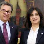 Embajadora del Estado de Palestina se reúne con Ministro de Defensa