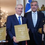 Ministro Barros asiste a inauguración de Salón “Arturo Prat” en el Palacio de La Moneda