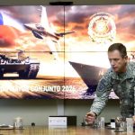 Ministros Alvarado y Barros sostienen reunión de coordinación estratégica en el Estado Mayor Conjunto