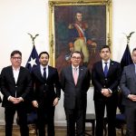 Ministro Barros sostiene almuerzo de trabajo con integrantes de la Comisión de Defensa de la Cámara de Diputados